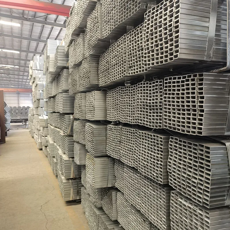 High Quality Galvanized Square Tube Pre Gi Galvanized Steel Pipe Price 1.5mm Galvanized Iron Tube for Construction