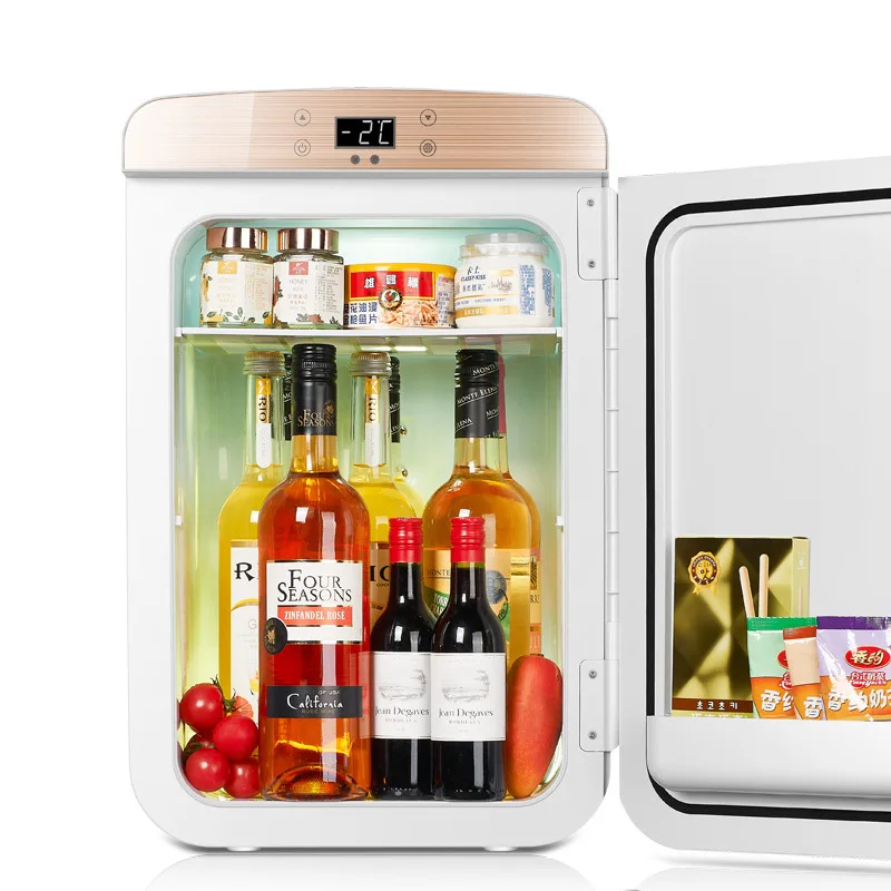 2020 New Portable 25L Home Car Mini Bar Refrigerator Small Fridge for Home and Car Use