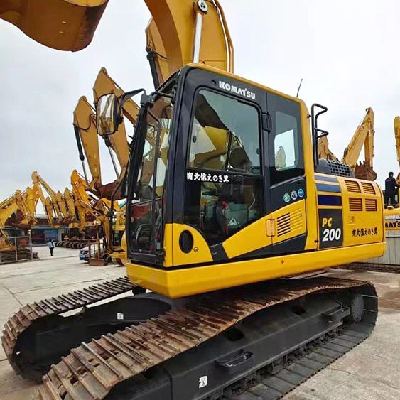 Б/у KOMATSU PC200 мини экскаватор, 20ton komatsu pc200 10 экскаватора, komatsu pc200 секундная стрелка часовой механизм: японский излишки в хорошем состоянии