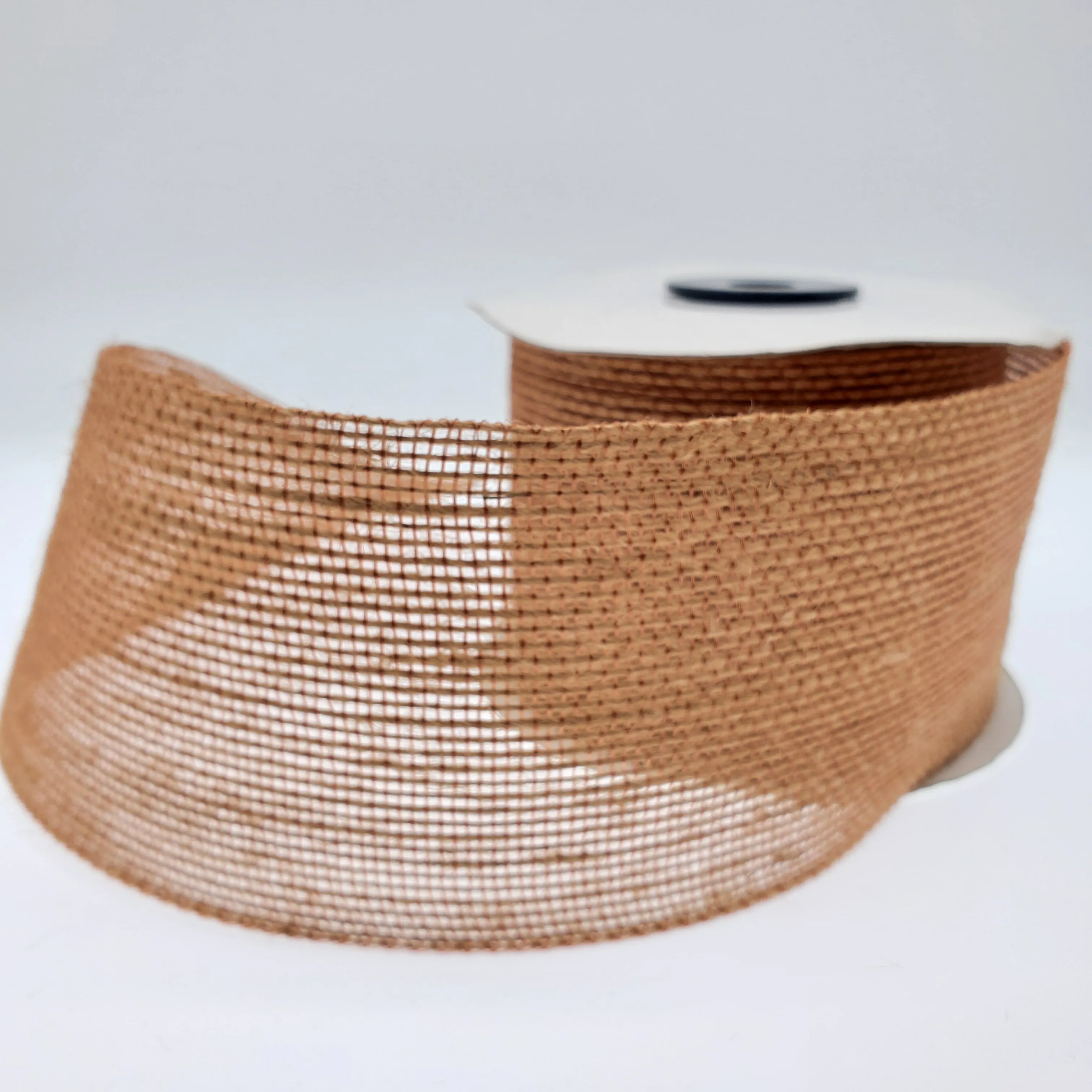 Tailor Made Wholesale Luxury Double Face Custom Color Linen Woven Natural Ribbon