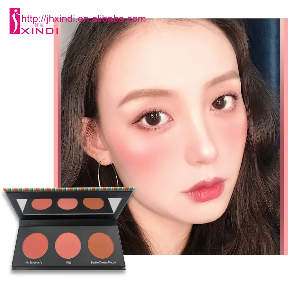 Wholesale Cosmetics 3-color Diamond Eyeshadow Beauty Eyeshadow Palette Glitter Shimmer Eye Shadow Makeup