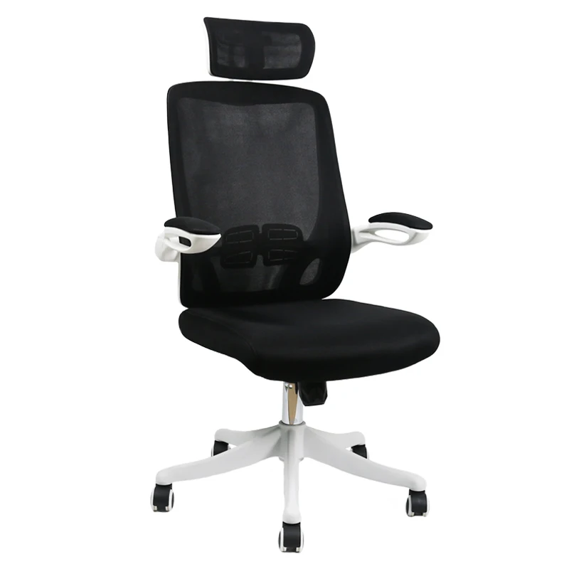 Comfortable Ergonomic Modern Design Home Office Chair Full Mesh Seat With Wheels