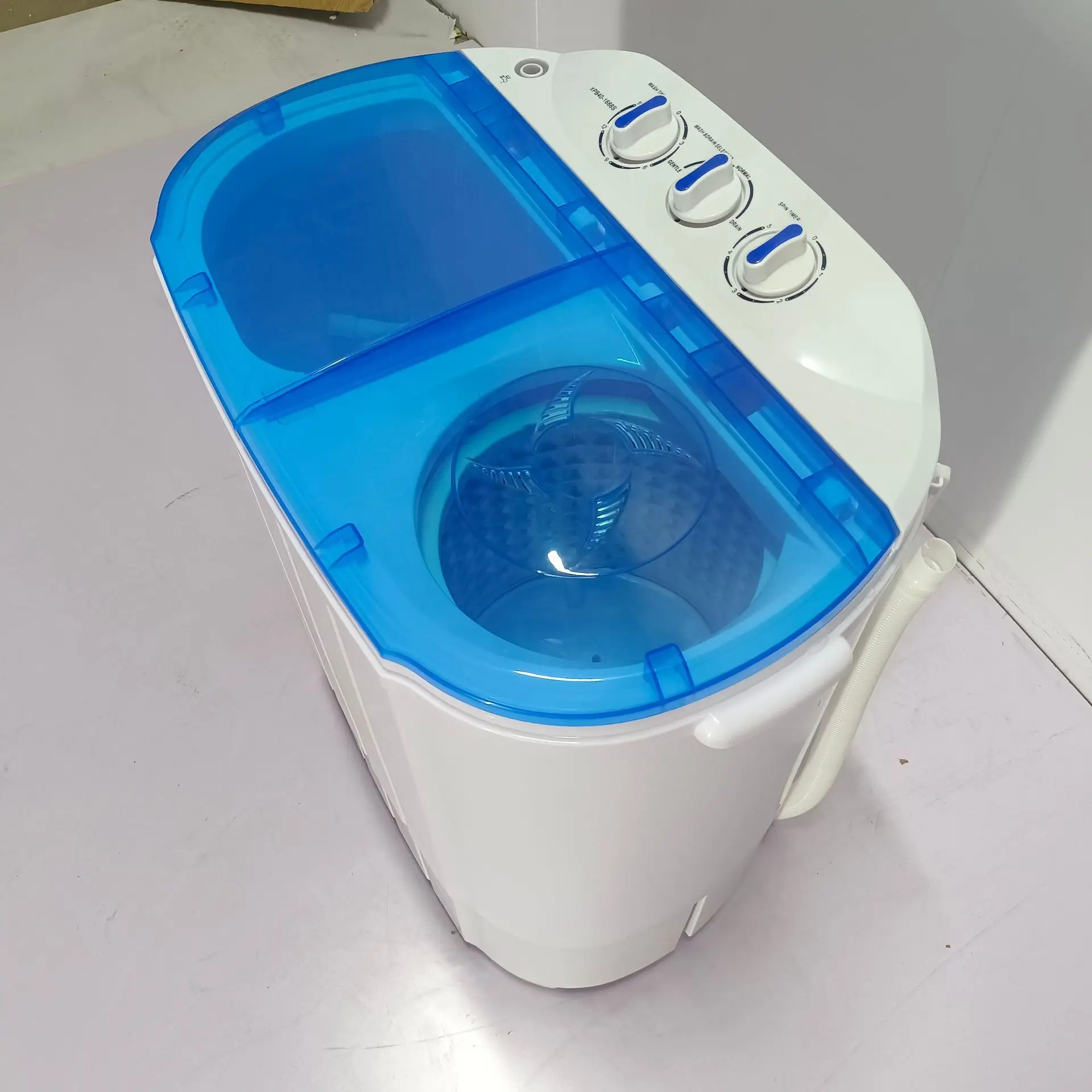 4kg wash small semi-automatic double-barrel drying household mini baby washing machine