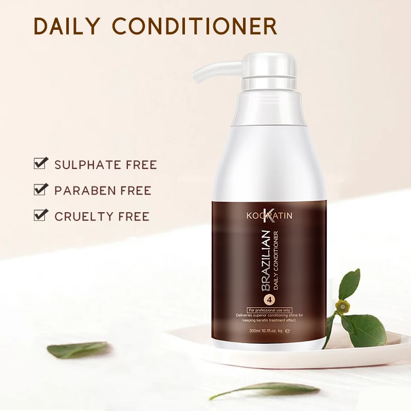 Kooratin Pure Keratin Hair Conditioner Less Formaldehyde Smooth Revive Dry Hair