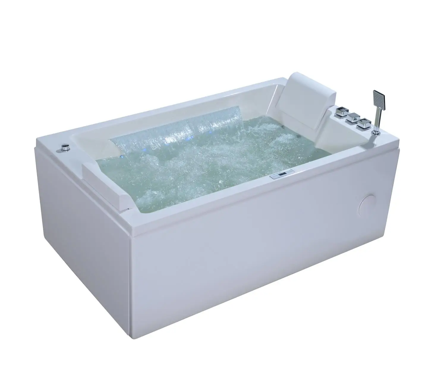 ORans Control Panel 2 People Massage Indoor Luxurious Jets Bathtub Whirlpools Rectangle Spa Bathtub