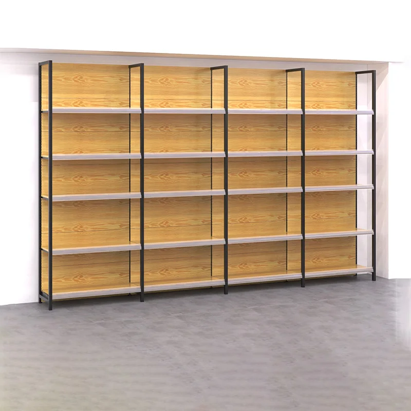 Сверхпрочные железные стальные полки для супермаркетов металлические стеллажи стеллажей