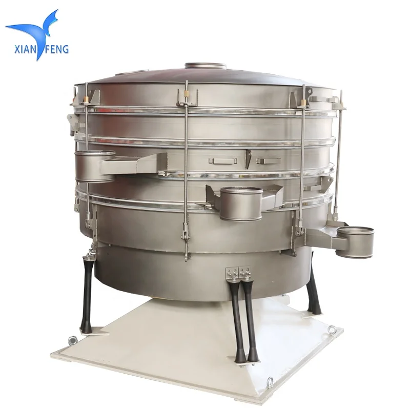 High-volume circular swinging vibrating sieve for grains vibrating screening machines