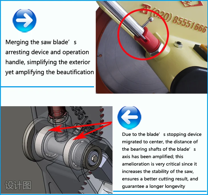 
Precise Rotatable Aluminum Door and Window Cutting Machine Factory Price 