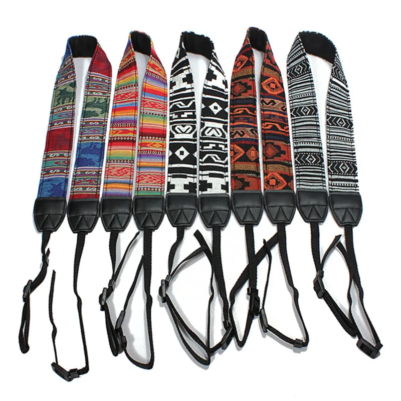 
Fashion SLR DSLR Durable Neck Shoulder vintage camera straps Camera Wrist Strap 