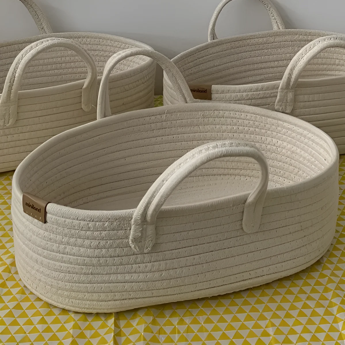 wholesales Customized Cotton Rope Portable Newborn Moses Sleeping Basket with New Style 2025