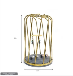 Multifunctional jewelry display props gray microfiber necklace jewelry display jewelry bust form ring holder custom