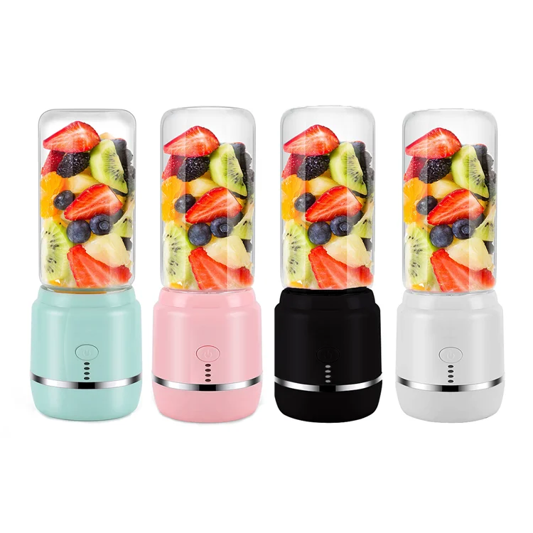 Portable fruit blenders and juicers 400ml electric mixer blenders and slow juicers two cups juicer grinder machine