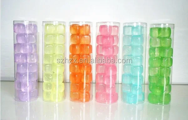 Искусственные кубики льда разных размеров PMMA Пластиковые для бара свадебной фотосъемки реквизит