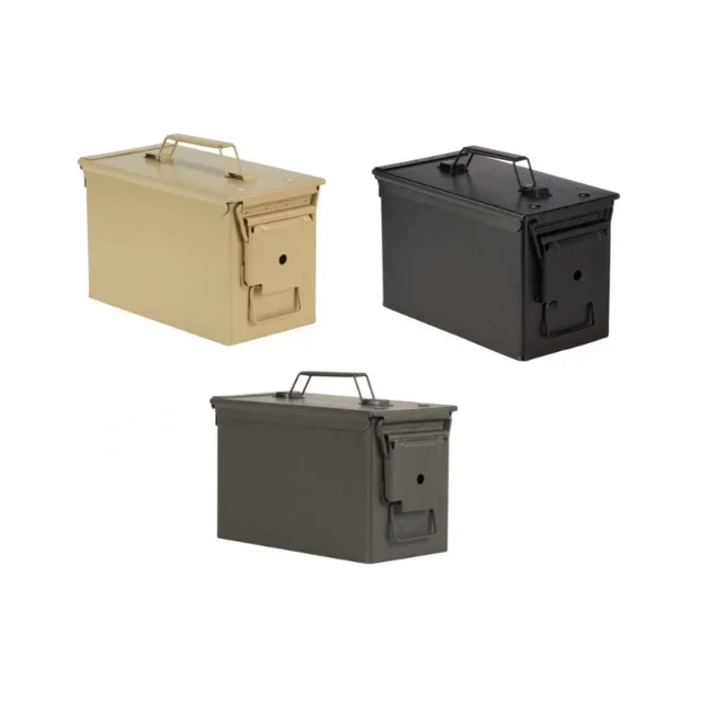 DDP Water resistant M2A1 50 Cal Metal Ammo Storage Box with seal Ammo Cans