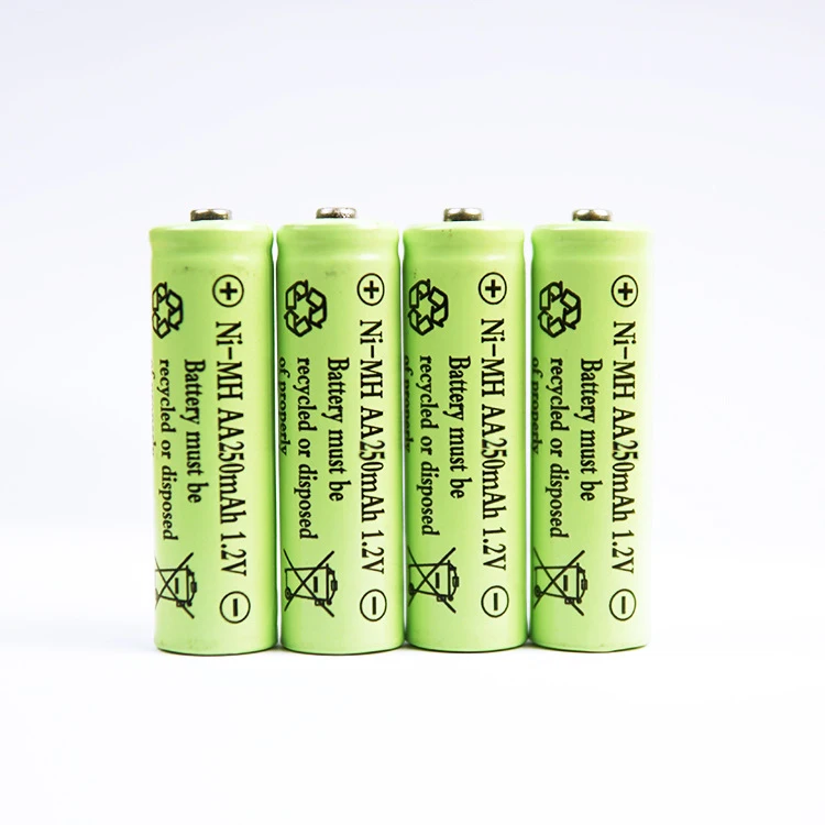 Перезаряжаемая батарея 1 2 V 250mah Ni MH батареи Ni-MH