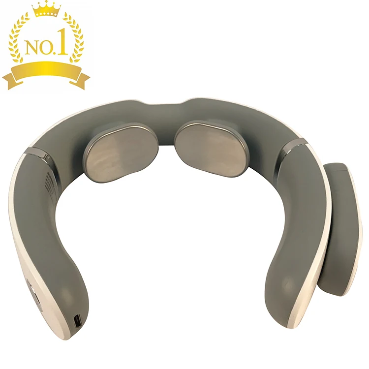 
EASEPAL Professional U Shape Electric Shiatsu dropshipping Electrical muscle stimulation 4 modes hot compress EMS neck massager 