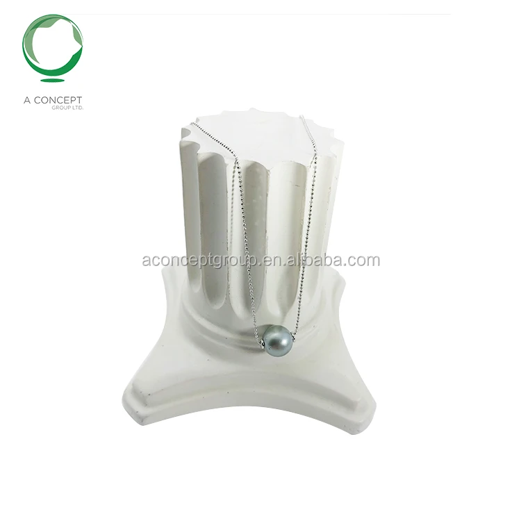 Ожерелье из серебра 925 пробы с блестящим серым/темным жемчугом P005N090, 10-11 мм, Длина Таити, 40 см + 5 см, удлинитель, жемчуг Таити