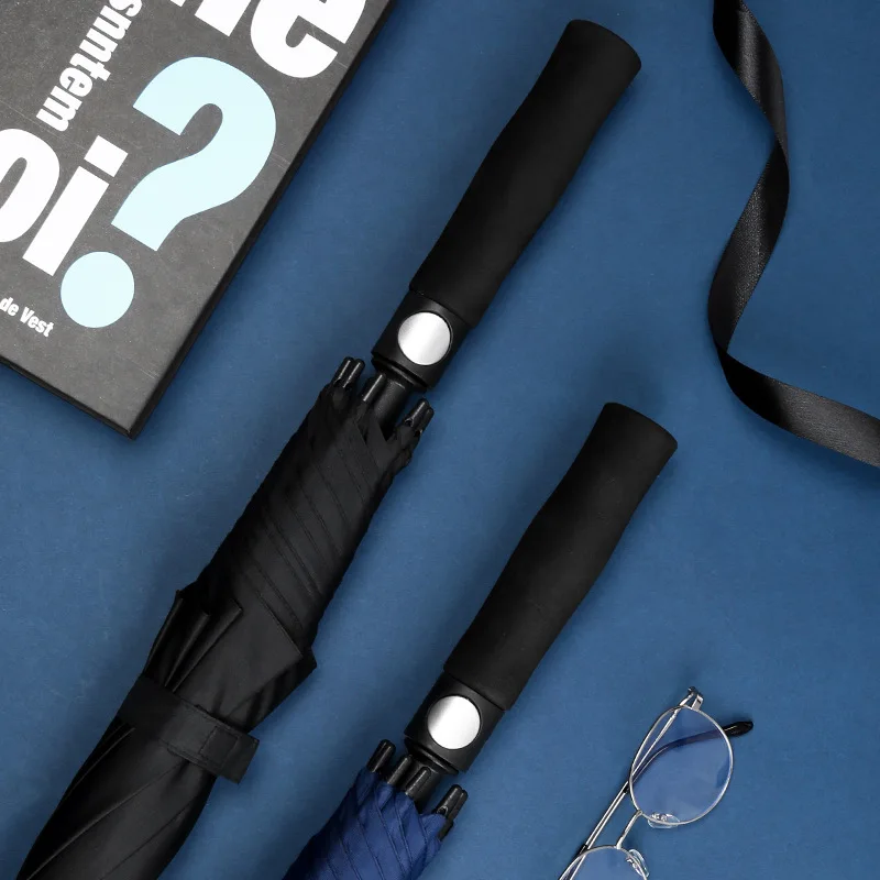 30 Inch Fiberglass Windproof Big Auto Opening Golf Straight Umbrella Cheap Price Daily Life Customized Logo Golf Men Umbrella