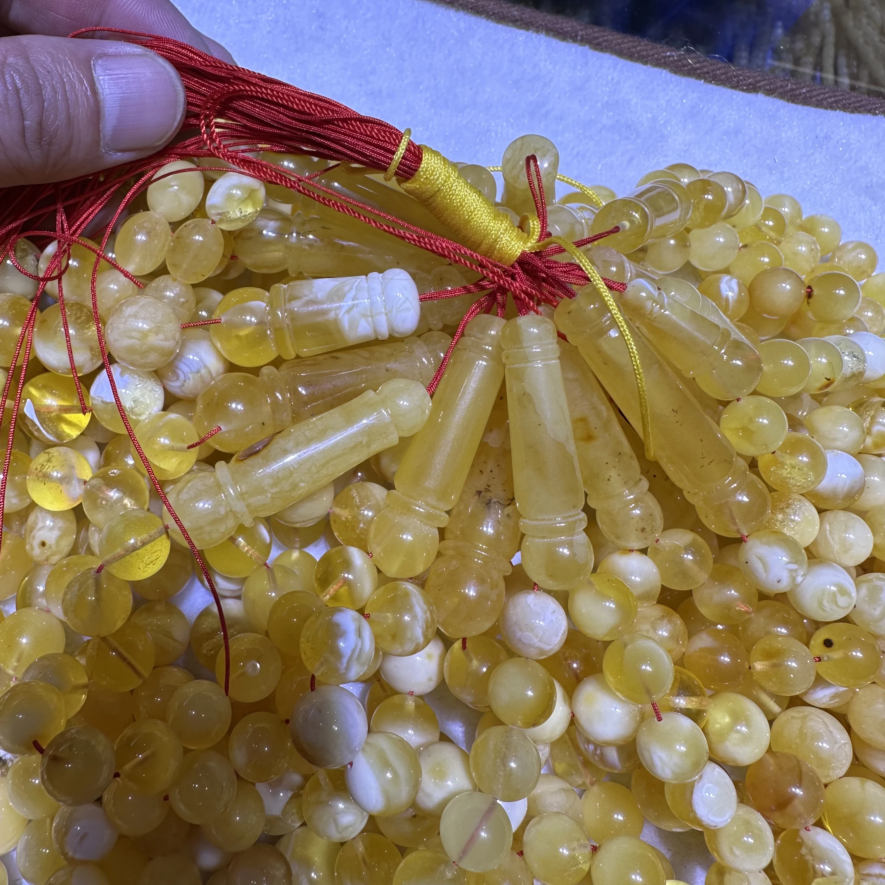 natural amber rosary. classic islamic muslim prayer rosary. nice quality and perfect design amber beads