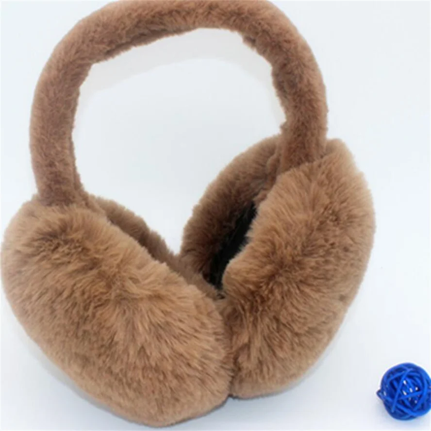 Custom Soft Winter Outdoors Warm Fur Earmuffs Winter Ear Muffs