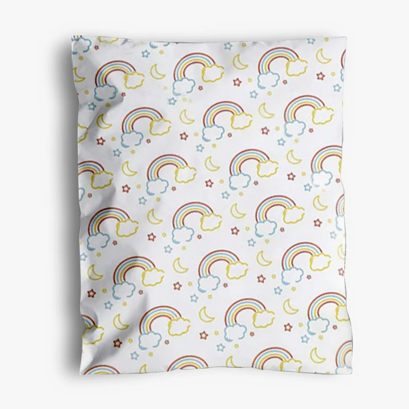 
[Free Shipping] 1000 PCS Rainbow Packaging Mailing Shipping Express Plastic Poly Mailers Envelope Bags Poly Mailers 