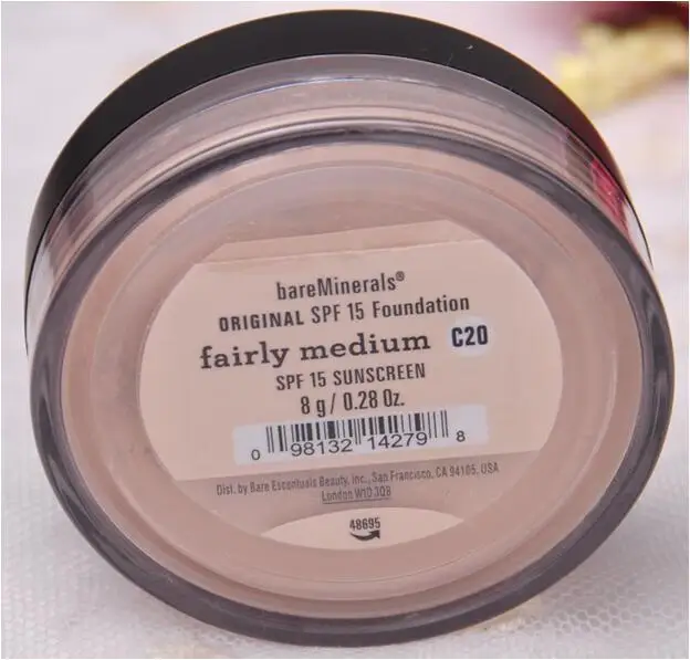 Drop ship Minerals  original Foundation loose powder bare foundation SPF15