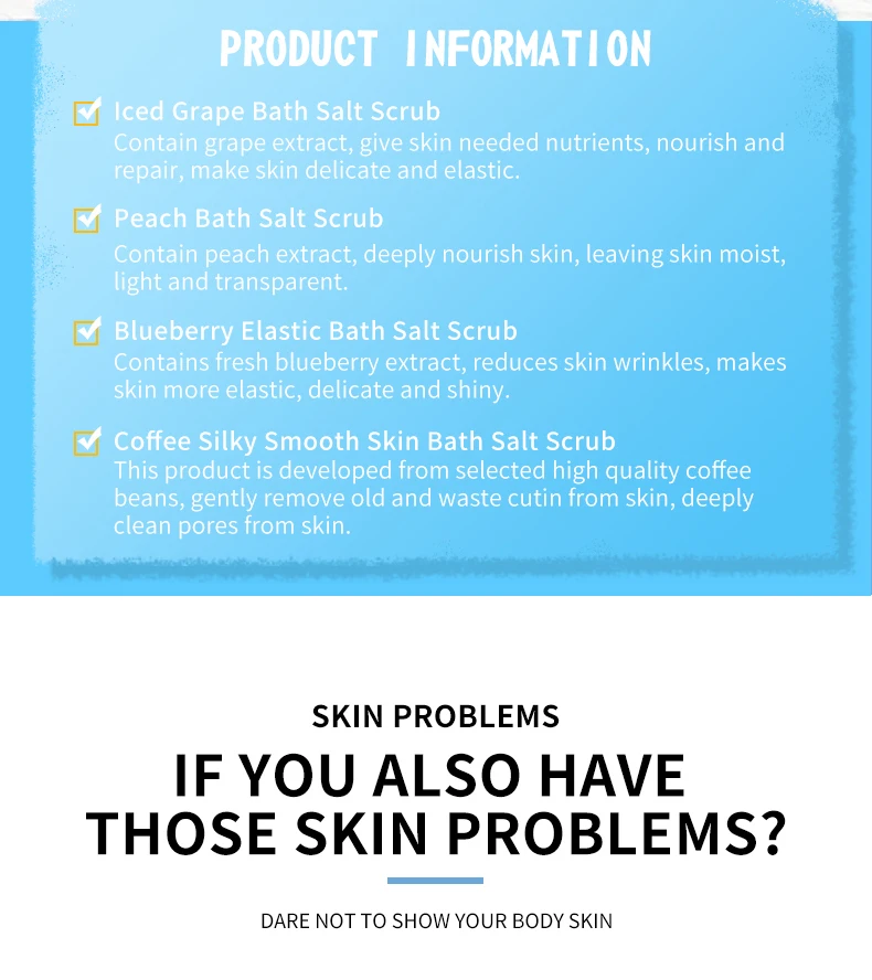 OEM ODM Private Label Organic Grape Peach Pink Blueberry Coffee Ice Cream Body Sugar Scrub With Spoon