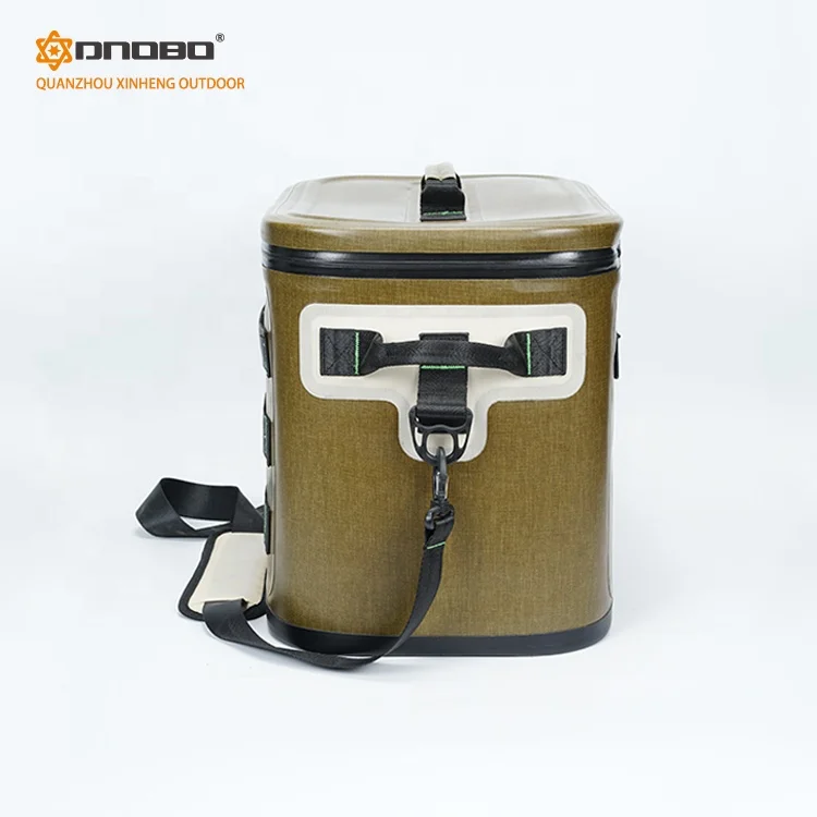 Outdoor Travel Picnic Camping Portable Cooler Ice Bag Premium 20 Cans Soft Cooler Bag with NBR Closed Cell Foam Insulated Bag