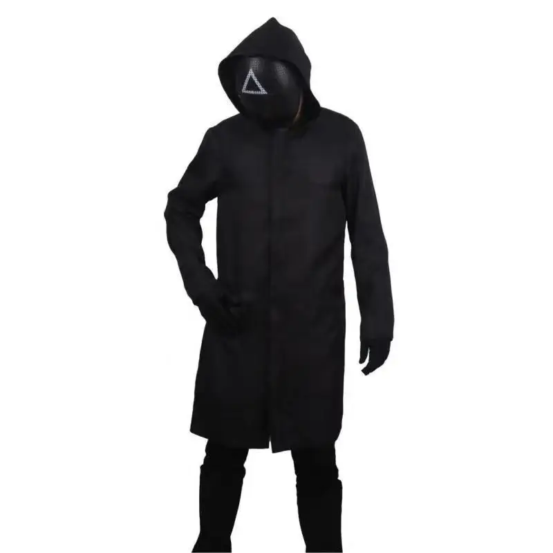 2021 Korean Indoor Game Cosplay Clothes with Face Halloween Costumes Same paragraph red Jumpsuits
