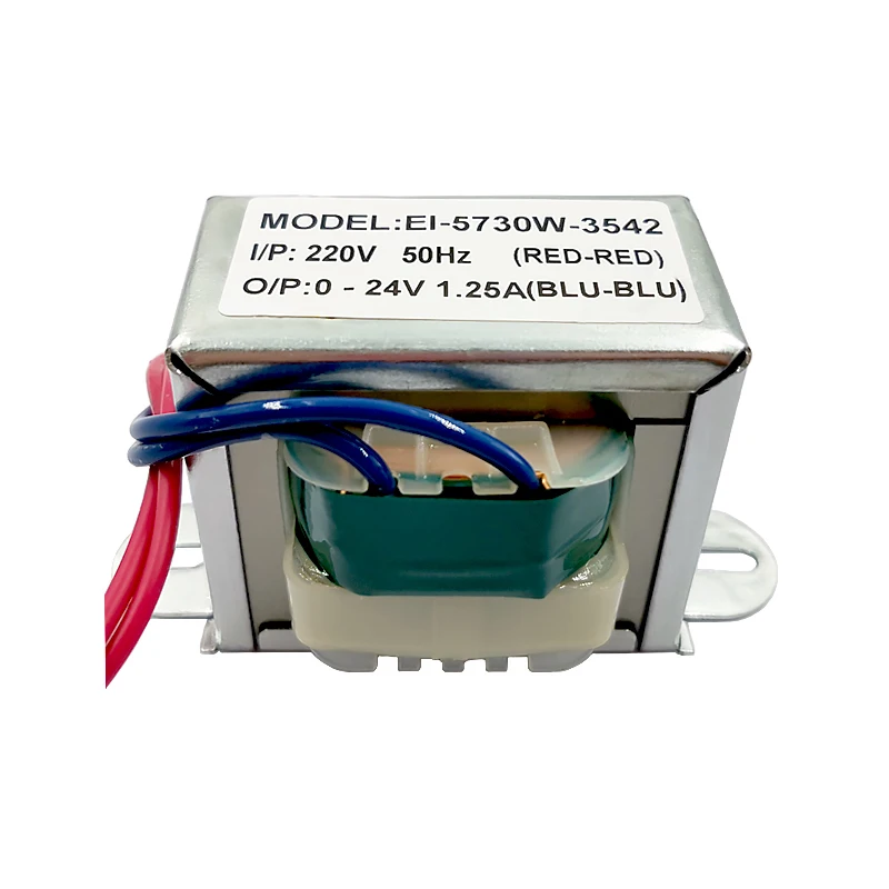 step-down ei 57*30 power transformer 220v ac to 24v ac  30va transformer