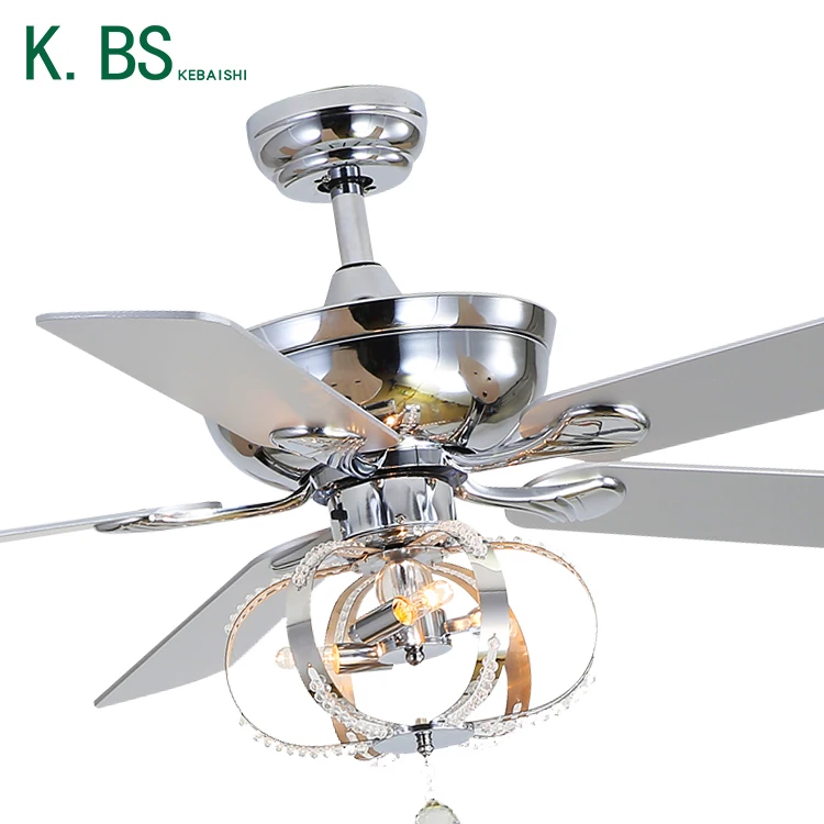 good light transmission Plywood Remote Control Decorative Diningroom Indoor Led Ceiling Fan Light
