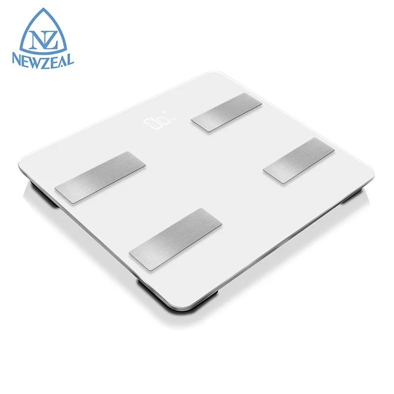 Умные весы для ванной, безмен для взвешивания с синими зубьями, светодиодный дисплей, Беспроводные цифровые весы с синими зубьями для ванной комнаты