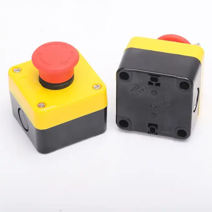 Manufacturers Plastic Shell Red Sign Push Button Switch for elevator lift parts