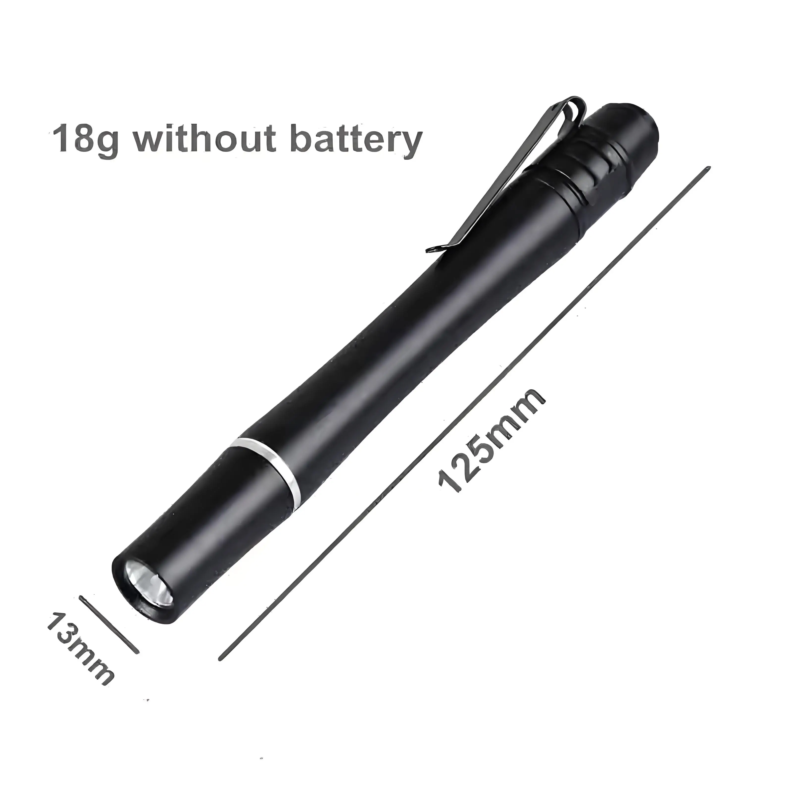 High Quality UV 395nm LED Flashlight Scorpion Searching Pen Light Waterproof Aluminum Alloy Body with AAA Battery