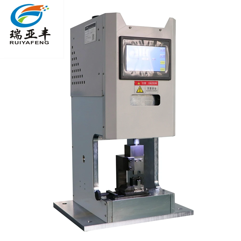 
Precise servo motor thick cable lugs hexagon terminal crimping press machine 