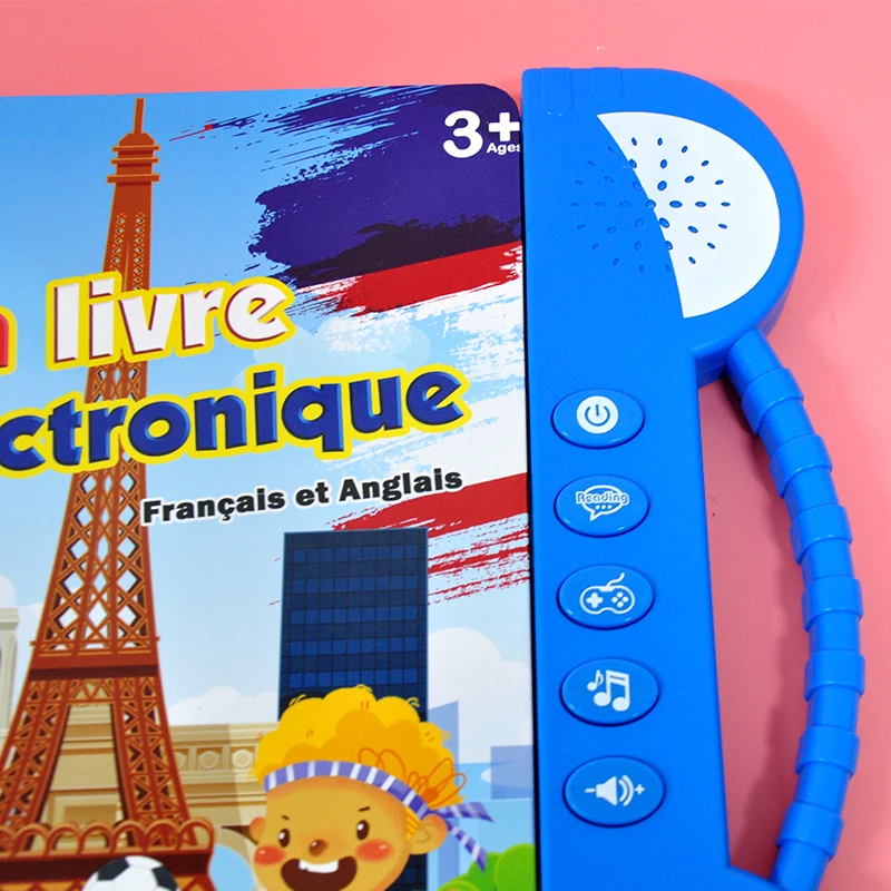 Best Talk Book Supplies Children Intelligent Learning Machine French Learning Materials For 1 Year Old Talking Book