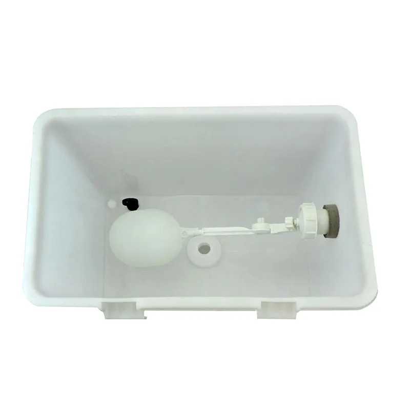 Птицефабрика автоматический водосберегающий резервуар с Поплавковым шаровым клапаном пластиковая система для птицеводства редуктором давления воды