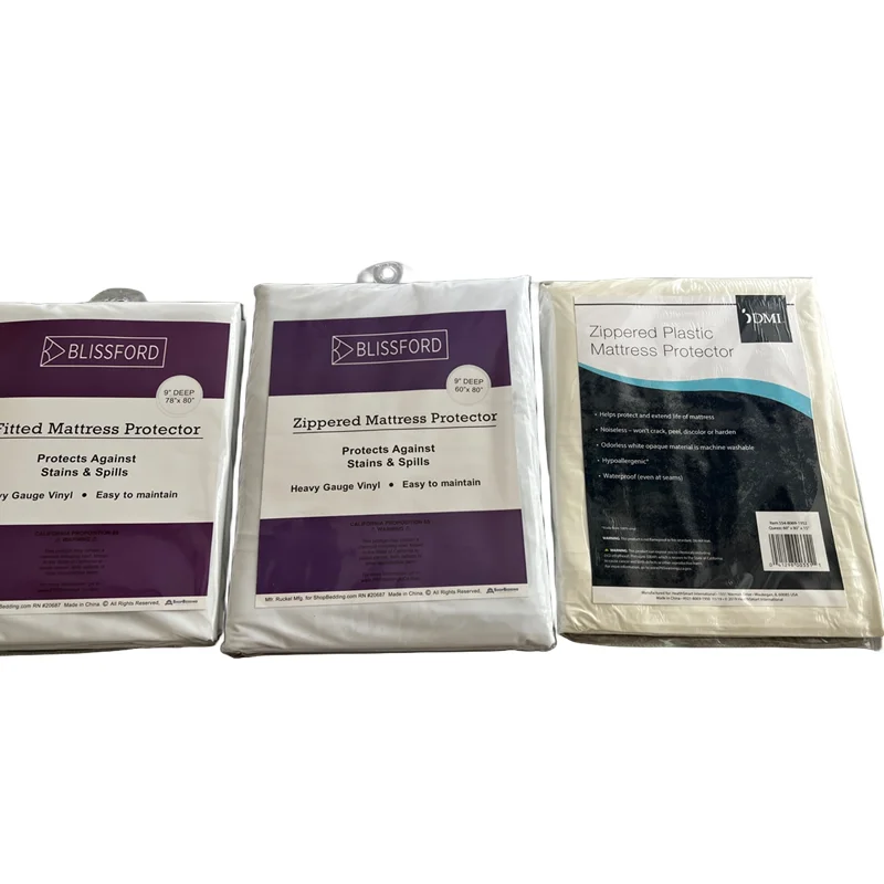 Непромокаемый виниловый чехол на молнии