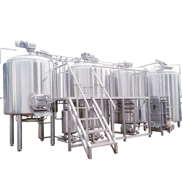 
 Пивоваренное оборудование Tiantai 20000L 200HL, промышленный конический ферментер из нержавеющей стали с контролем температуры  