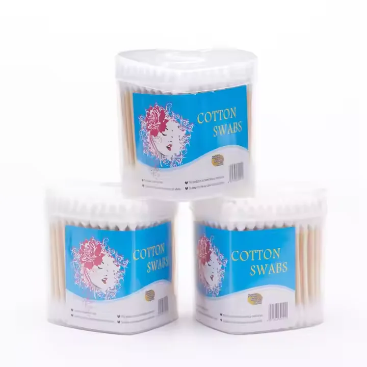 Bamboo Cotton Buds Earbuds Wooden Natural Stem Eco Friendly Organic Swabs