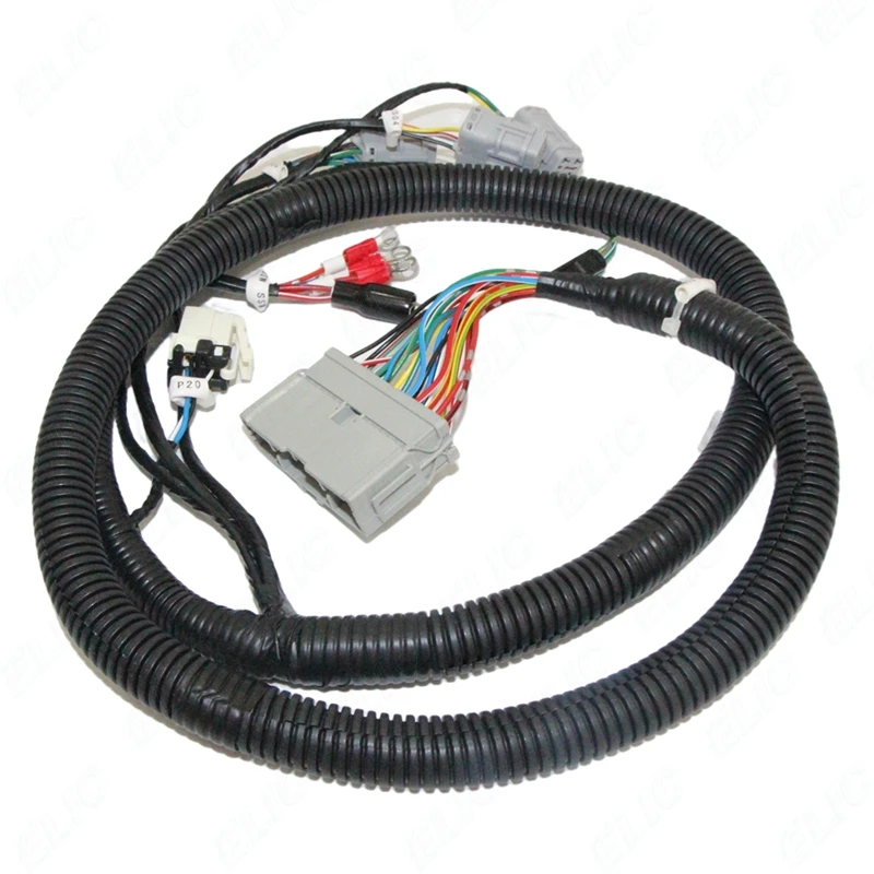 Excavator Mazo De Cables Injector Display Wiring Harness Engine Wire Wiring Harness Assymbly For Hyundai Volvo Hitachi