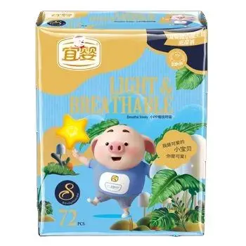 Korean Babies Product Oem Disposable Pant Diaper Pants Pull Up Type For Baby Manufacturers