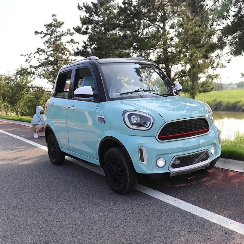 KEYU mini cheap electric car 4 door eec china 4 seater mini electric car right hand  for adults