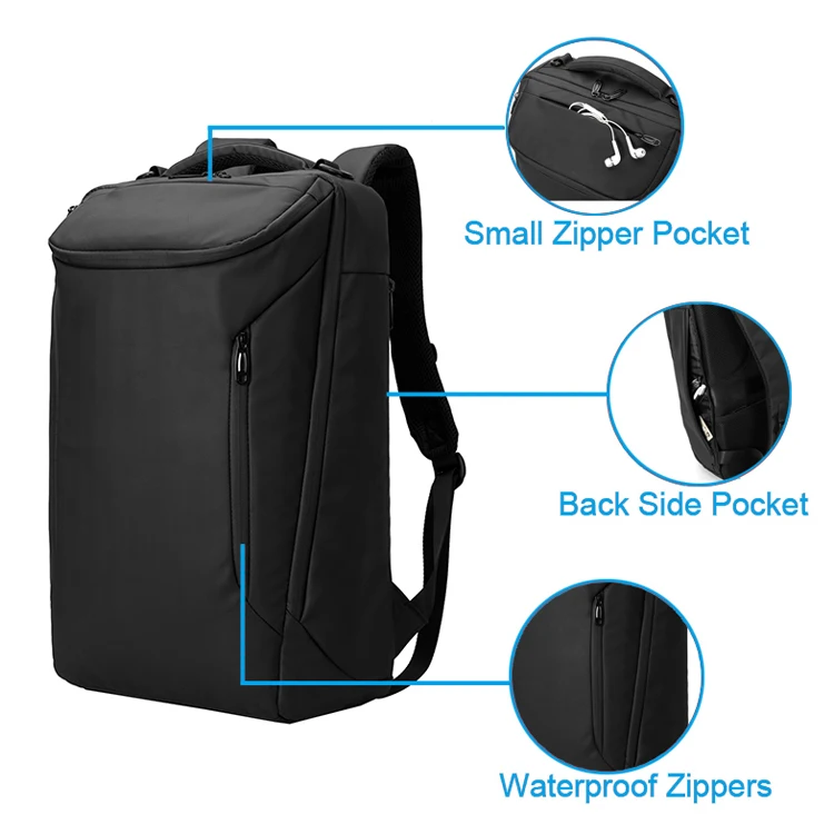 Juni multifunctional waterproof men anti-theft bagpack business bag computer backpacks anti theft laptop back pack