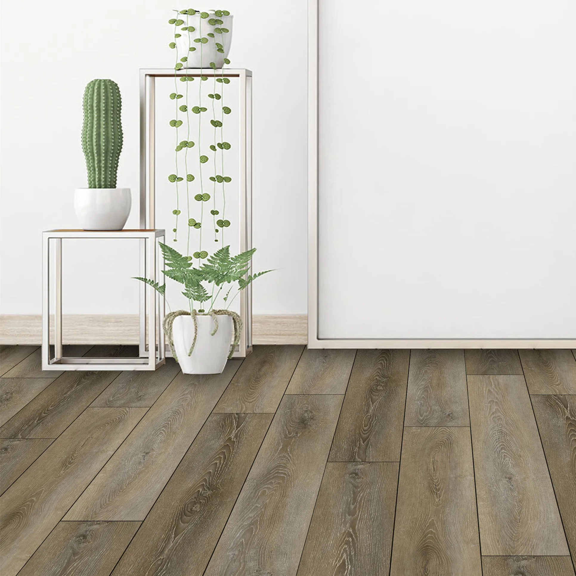 Light Oak Plank Wood Self Stick Adhesive Non Slip PVC Vinyl Floor Tiles Vinyl Flooring Plank