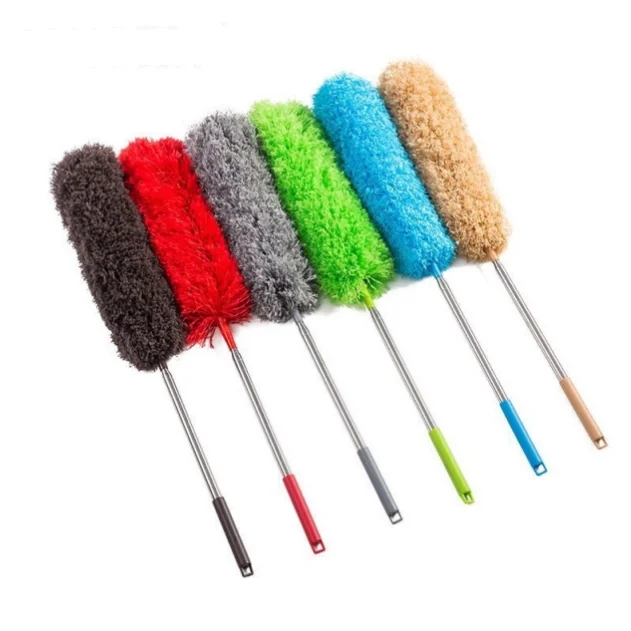 Microfiber Duster Inches with Extension Pole Bendable Long Handle Household Dust