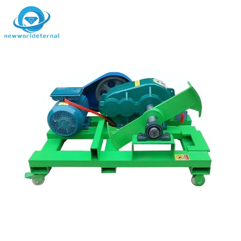 Horizontal type electric wood splitting machine hydraulic wood splitting machine fully automatic firewood splitting machine