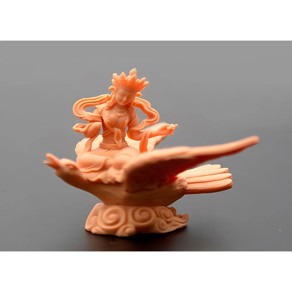 Custom High Quality 3D Printed Resin Red Wax Human Statue Animal Figurine Artwork Model SLA 3D Printing Service