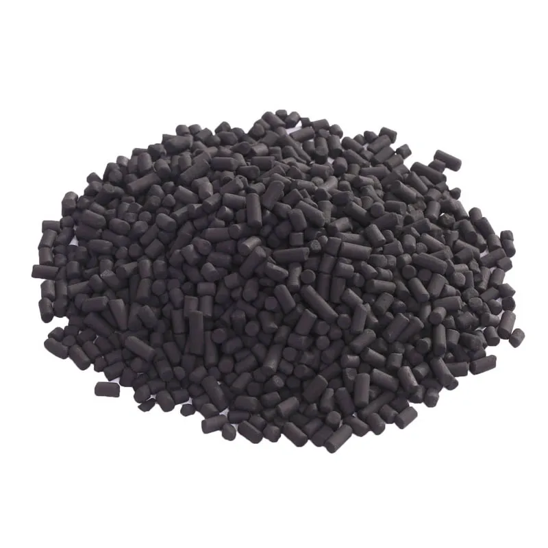 Jiajiayue Impregnated KOH For Water Treatment And Acid Gas Chemical industry Coal Tar Columnar Activated Carbon