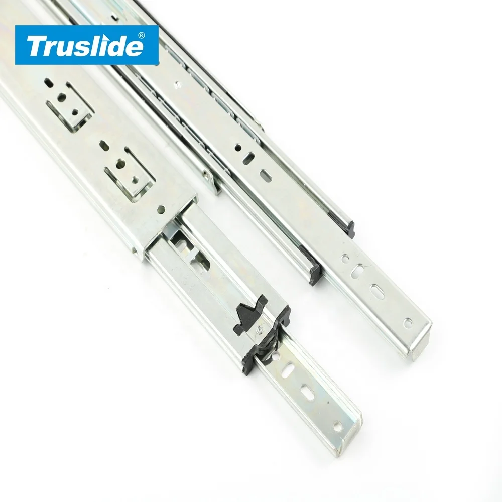 Сделанный на заказ 50 мм подшипник для шкафа телескопическая мебельная скользка средней мощности